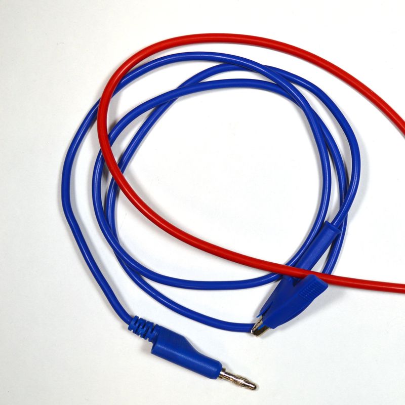 Laboratory plug (banana) cables